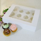 12 Cupcake Window Box with Flexi hole ($3.20/pc x 25 units)