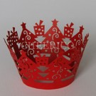 Red Crown Cupcake Wrappers - 12units/pack